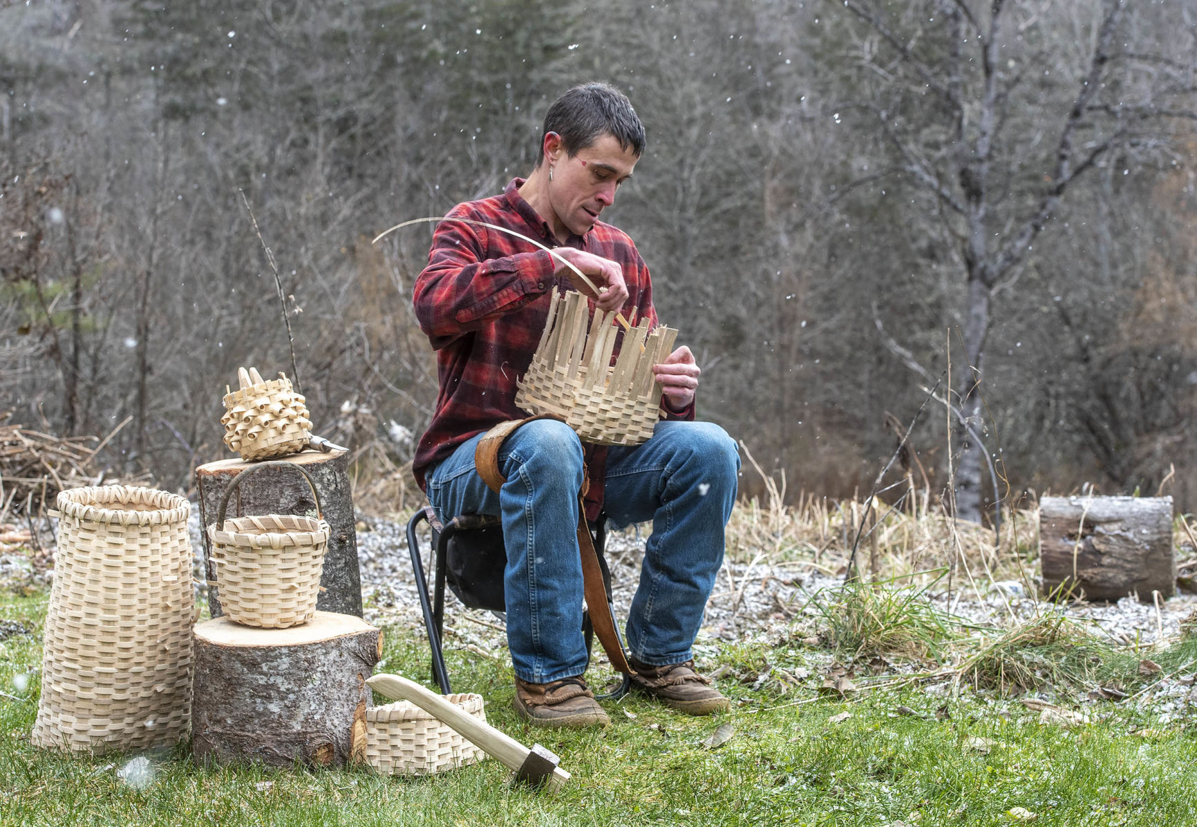 Basket weaver